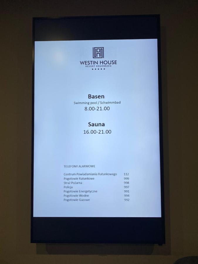Mizu Apartamenty - Westin 코워브제크 외부 사진